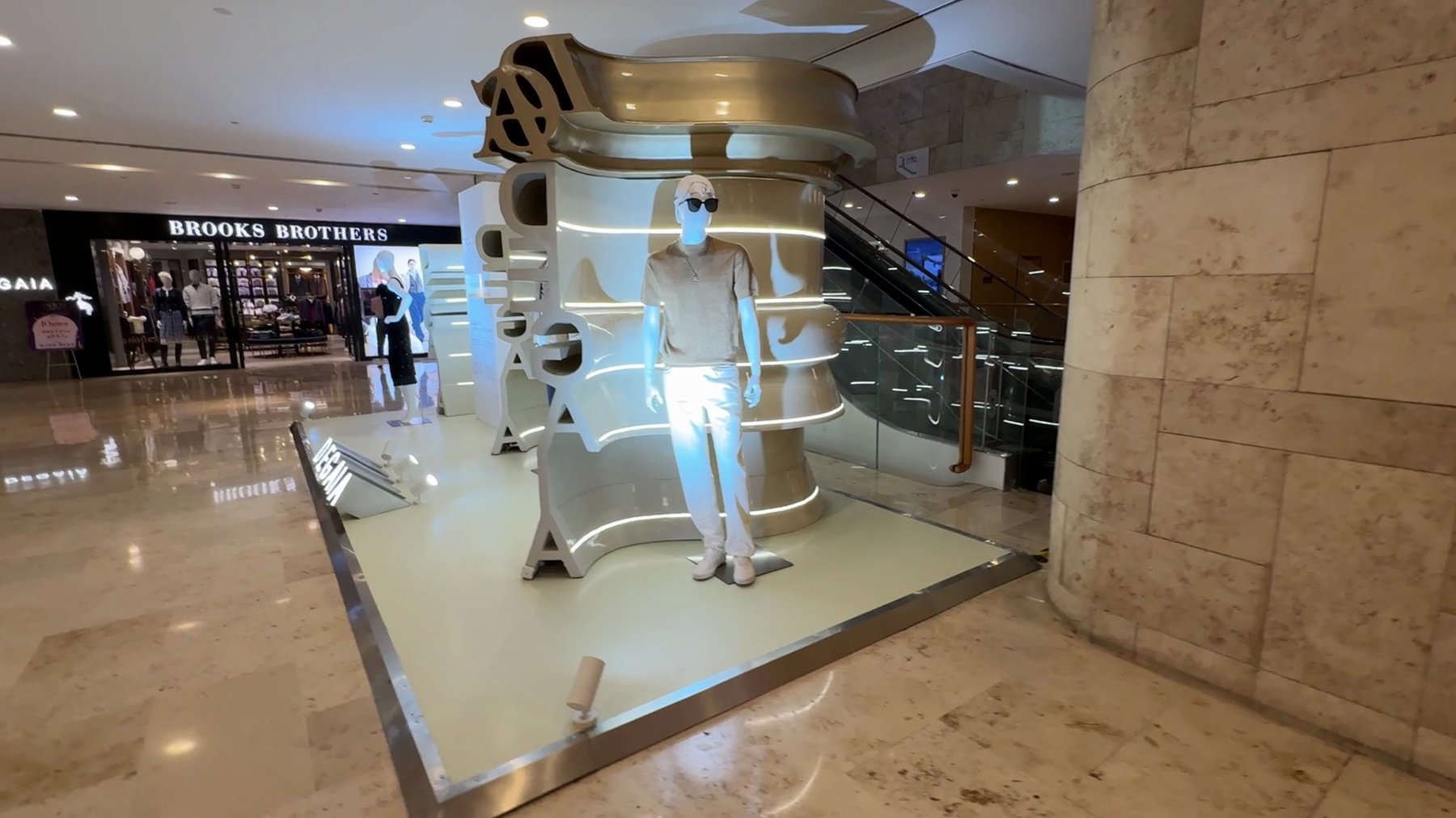 DEGAIA 南京德基品牌展 展场全景