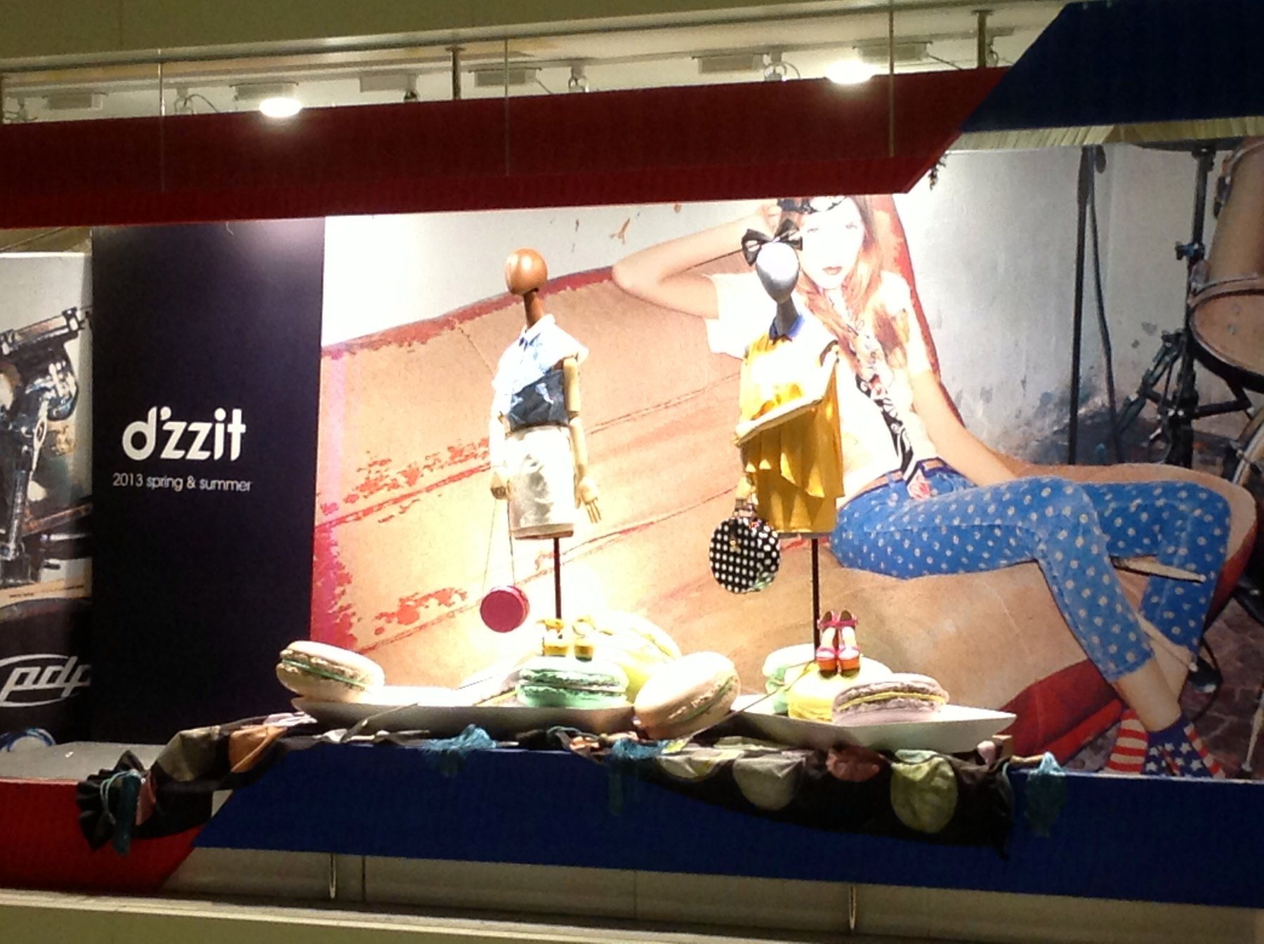 dzzit 粉色主题橱窗